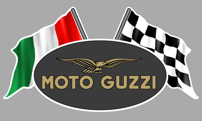 Sticker MOTO GUZZI : Couleur Course