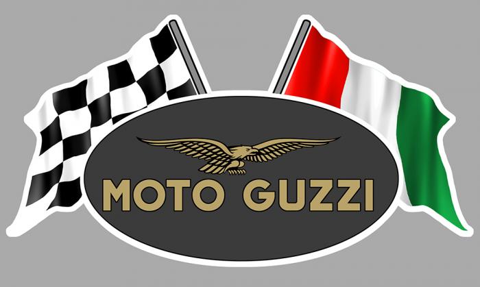 Sticker MOTO GUZZI : Couleur Course