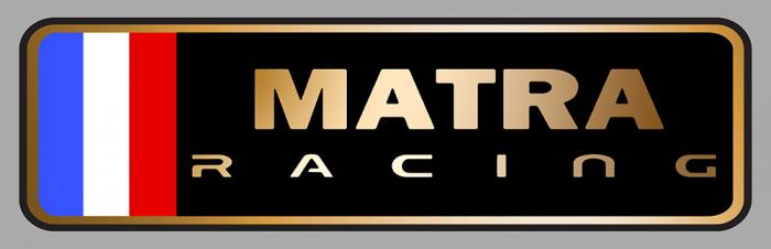 Sticker MATRA RACING : Couleur Course