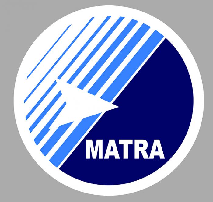 Sticker MATRA : Couleur Course