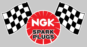 Sticker NGK NA020 : Couleur Course
