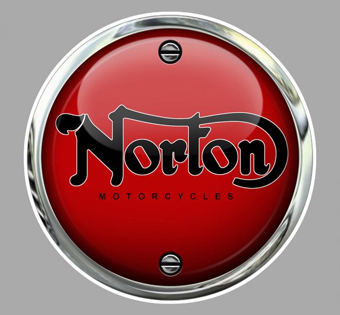 Sticker NORTON : Couleur Course