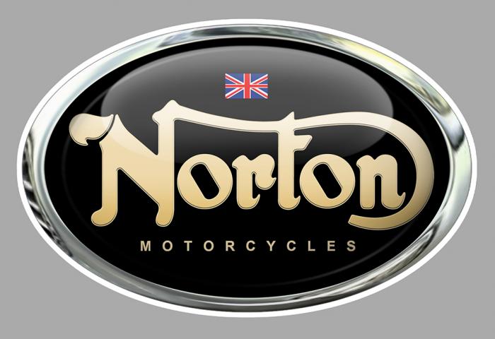 Sticker NORTON : Couleur Course