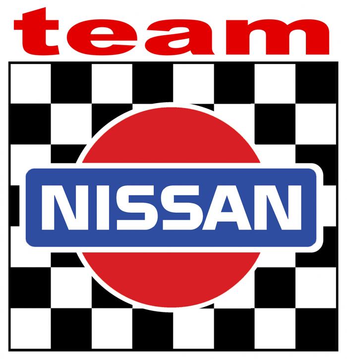 Sticker NISSAN TEAM : Couleur Course