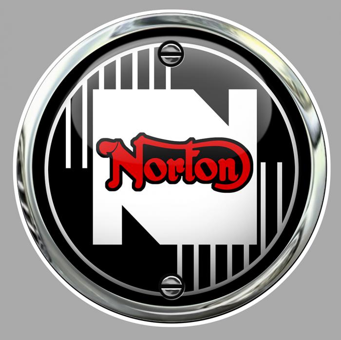 Sticker NORTON : Couleur Course