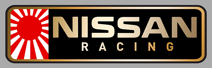 Sticker NISSAN RACING : Couleur Course