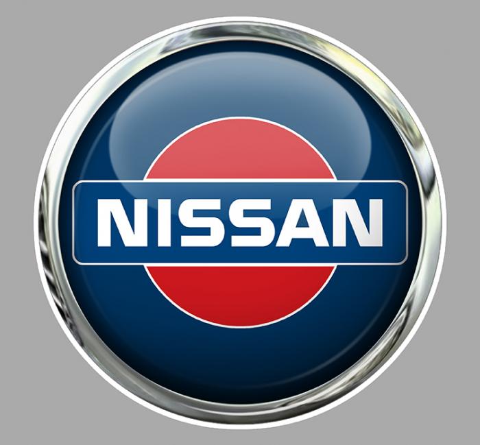 Sticker NISSAN : Couleur Course