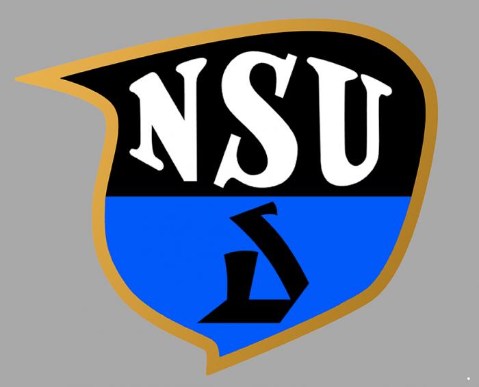 Sticker NSU : Couleur Course