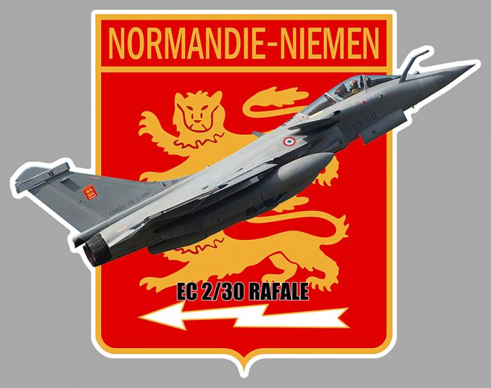 Sticker NORMANDIE NIEMEN RAFALE : Couleur Course