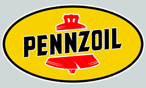 Sticker PENNZOIL PA002 : Couleur Course