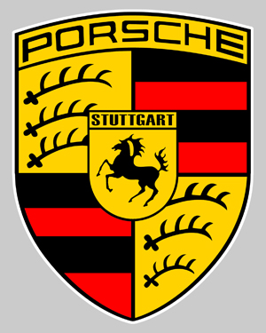 Sticker PORSCHE PA014 : Couleur Course