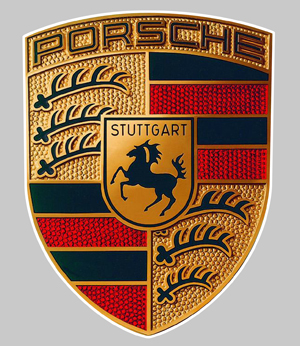 Sticker PORSCHE PA072 : Couleur Course