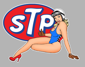 Sticker PINUP STP PA261 : Couleur Course