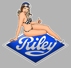 Sticker PINUP RILEY PA310 : Couleur Course