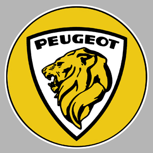 Sticker PEUGEOT PA372 : Couleur Course