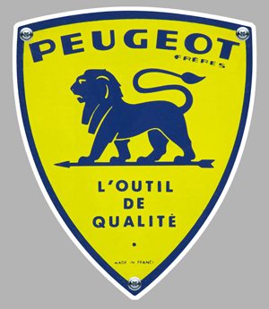 Sticker PEUGEOT PA373 : Couleur Course