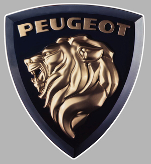 Sticker PEUGEOT PA374 : Couleur Course