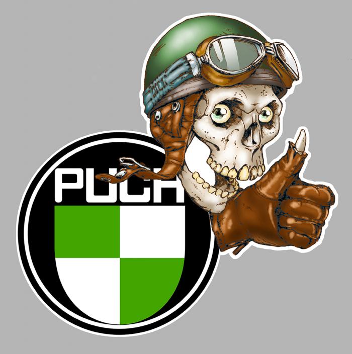 Sticker PUCH : Couleur Course