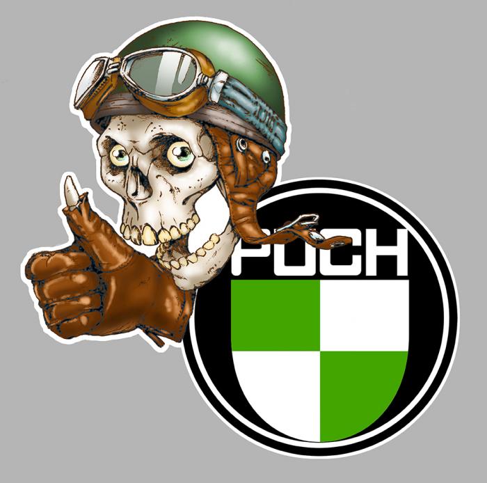 Sticker PUCH : Couleur Course