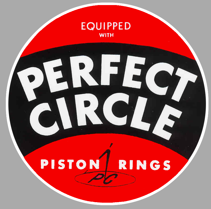 Sticker PERFECT CIRCLE PC036 : Couleur Course