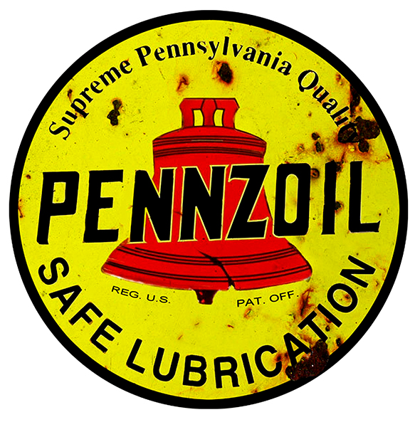 Sticker PENNZOIL : Couleur Course