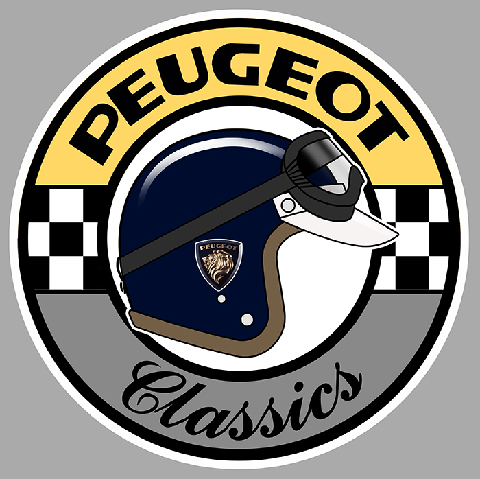 Sticker PEUGEOT CLASSICS : Couleur Course