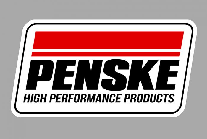 Sticker TEAM PENSKE VINTAGE : Couleur Course