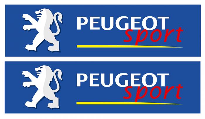 2 stickers Peugeot sport - Fais Des Affaires