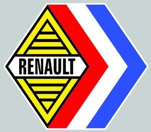Sticker RENAULT ALPINE GORDINI RA007D : Couleur Course