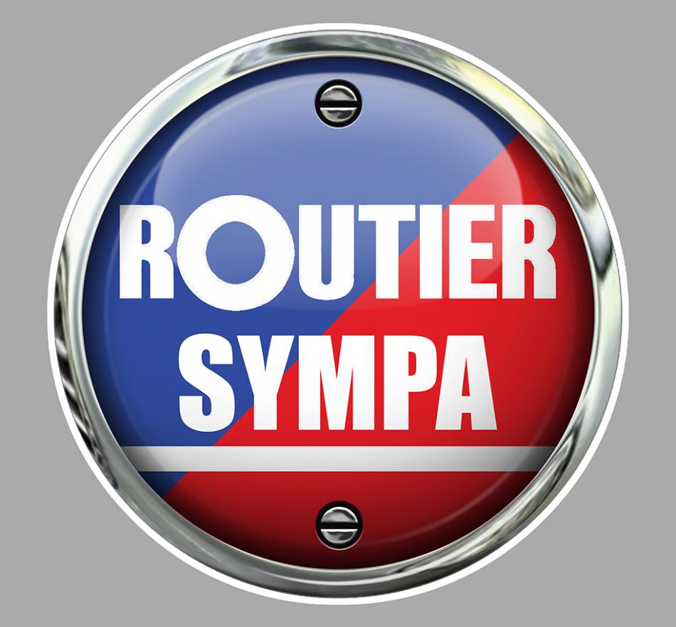 Sticker ROUTIER SYMPA RA114 : Couleur Course