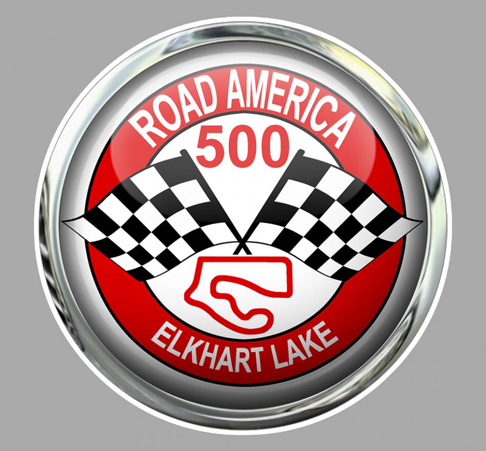 Sticker CIRCUIT ROAD AMERICA : Couleur Course