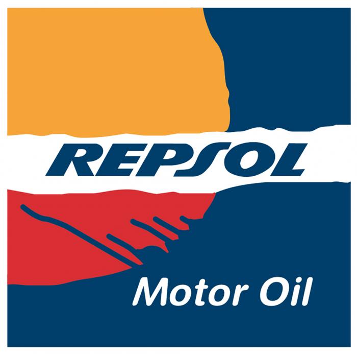 Sticker REPSOL : Couleur Course