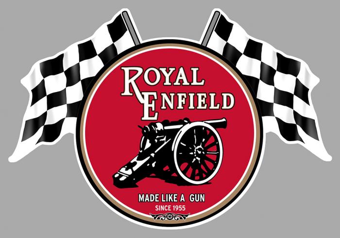 Sticker ROYAL ENFIELD : Couleur Course