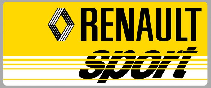 Sticker RENAULT SPORT : Couleur Course