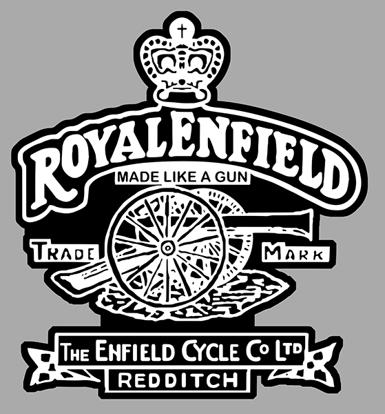 Sticker ROYAL ENFIELD : Couleur Course