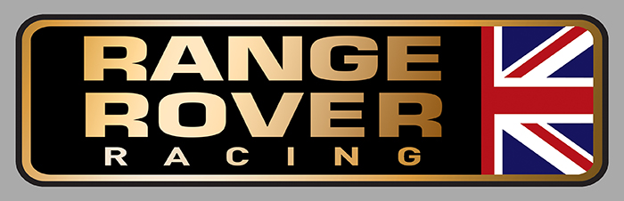 Sticker RANGE ROVER RACING : Couleur Course