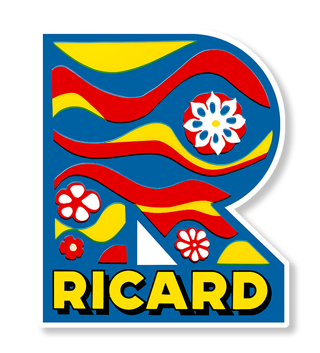 Sticker PAUL RICARD : Couleur Course