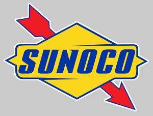 Sticker SUNOCO SA025 : Couleur Course