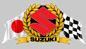 Sticker SUZUKI  : Couleur Course