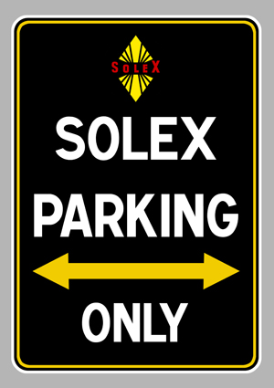 Sticker SOLEX : Couleur Course