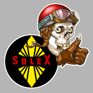 Sticker SOLEX : Couleur Course