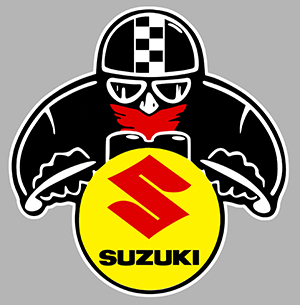 Sticker SUZUKI : Couleur Course