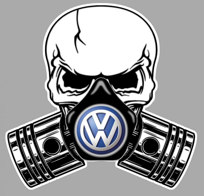 Sticker VW VOLKSWAGEN : Couleur Course