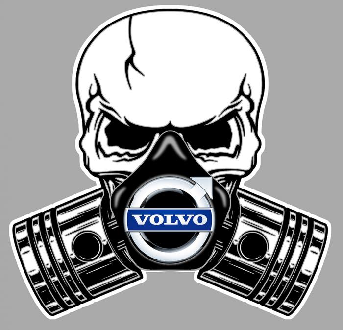 SHYKEY Auto Abzeichen Aufkleber, für Volvo Auto Aufkleber Tuning Sticker  Metall Logo