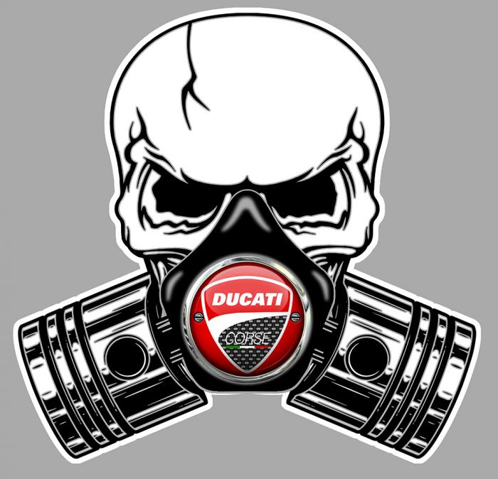 Sticker DUCATI : Couleur Course