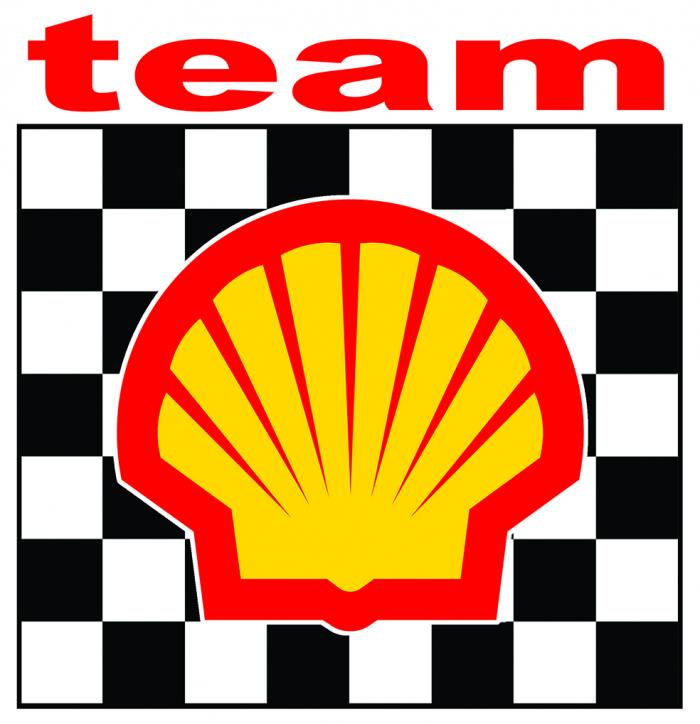 Sticker SHELL TEAM : Couleur Course