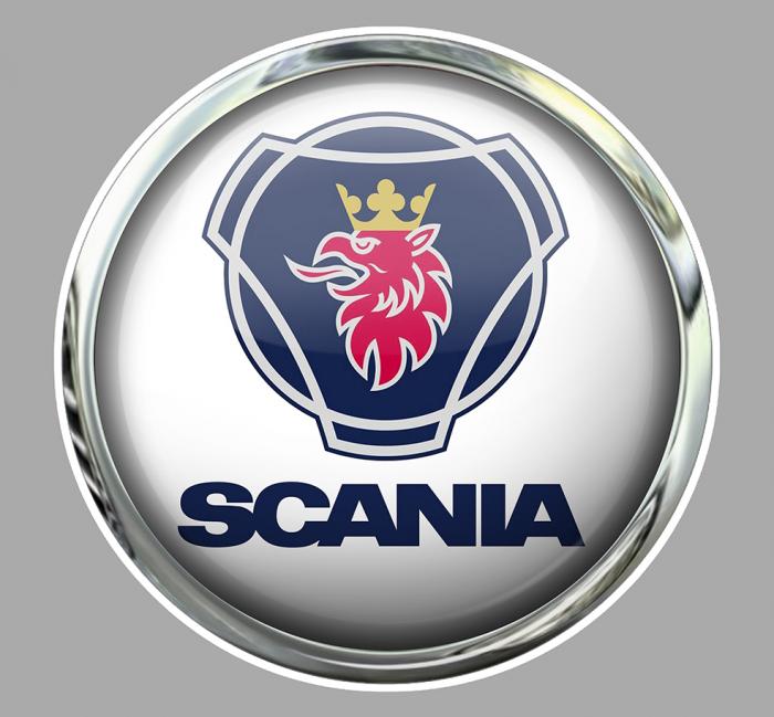 Sticker SCANIA : Couleur Course