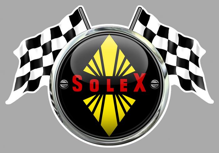 Sticker SOLEX : Couleur Course