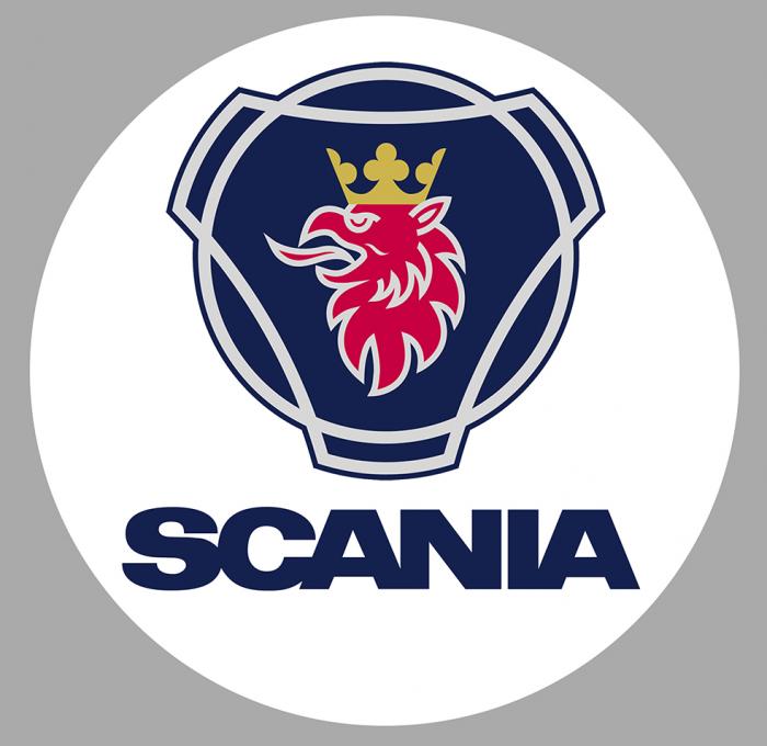 Sticker SCANIA : Couleur Course