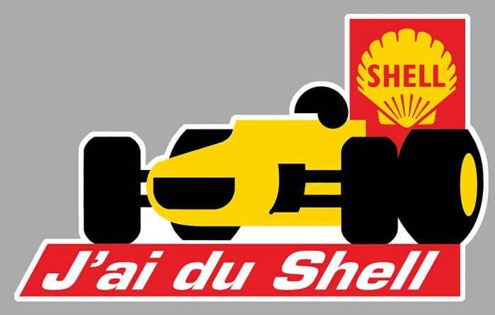 Sticker SHELL : Couleur Course